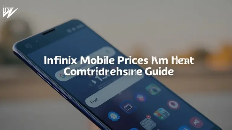 Infinix Mobile Prices in Bangladesh: A Comprehensive Guide